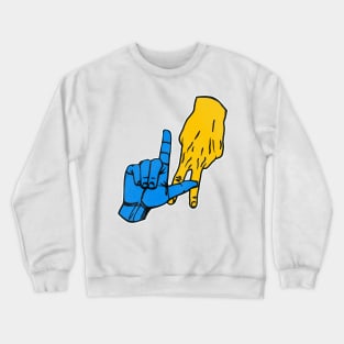 CHARGERS Hand Signal Crewneck Sweatshirt